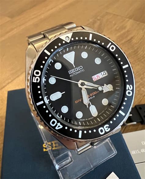 seiko skx007j japan oyster automatic.